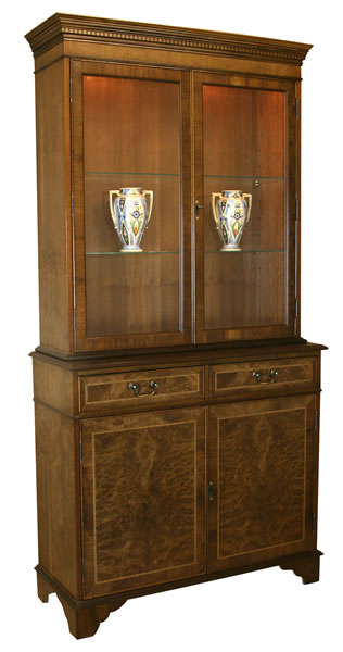 regency reproduction library bookcase