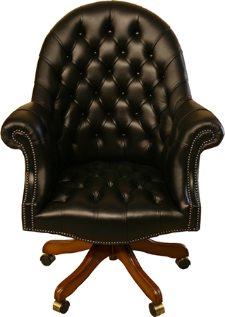 reproduction executive swivel desk chair