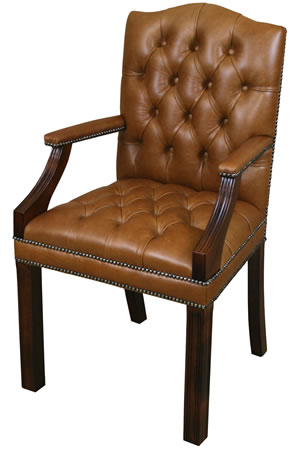reproduction mini gainsborough chair on legs