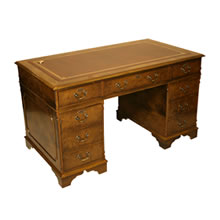 reproduction pedestal desks