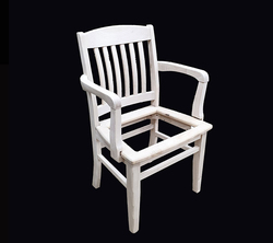 5 Bar Back Carver Dining Chair Frame