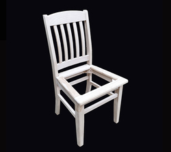 5 Bar Back Single Dining Chair Frame
