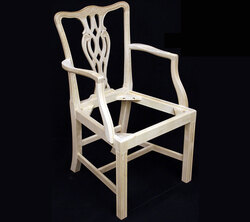 Ribbon Back Carver Dining Chair Frame