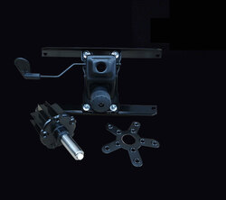 Acton and Mechanism for 5 Star Swivel Base