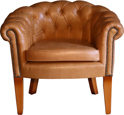 Contract Tub Chair with Cushion Seat